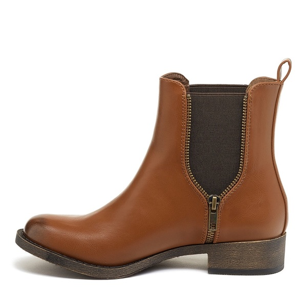 NWT Rocket Dog Camilla Tan Brown Chelsea Ankle Boots - Picture 9 of 9